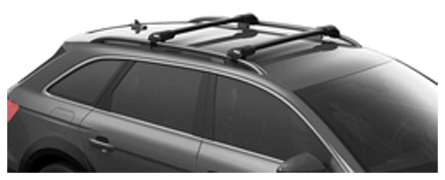 Thule Edge Raised Rail - Durable Roof Rack Crossbars for Secure Vehicle Transport