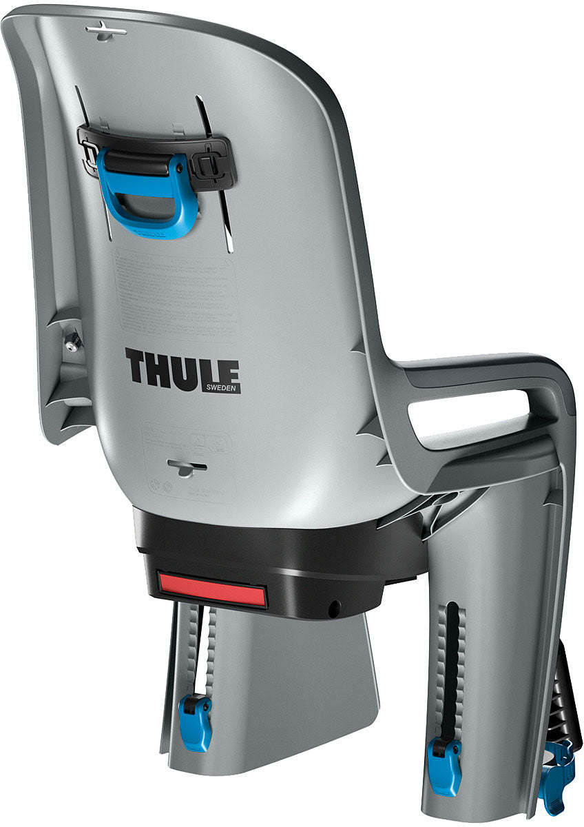 Thule RideAlong Bike Seat in Light Gray - Child Bike Seat with Safety Features