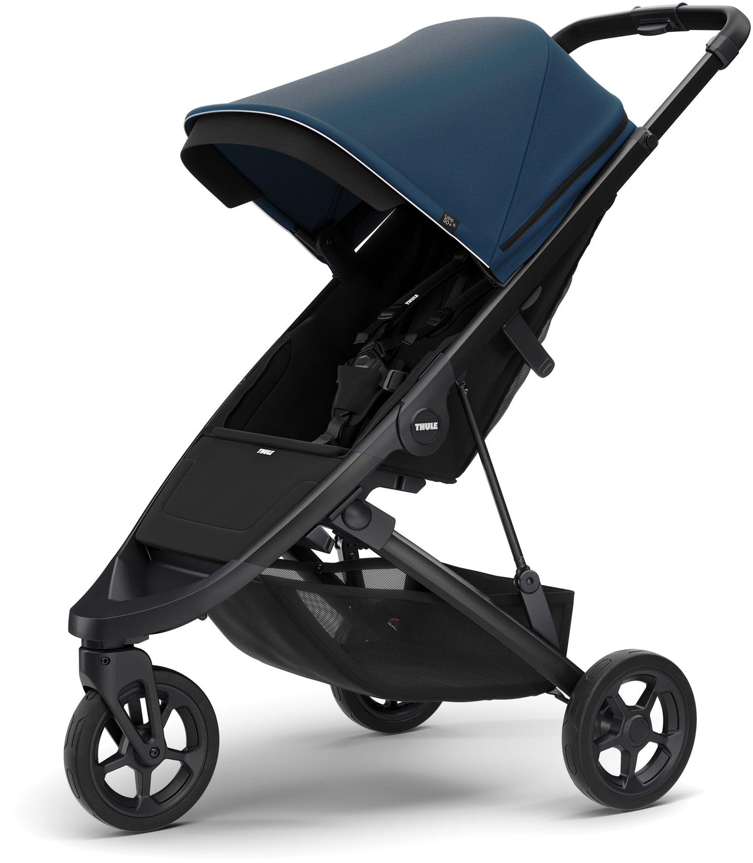 Thule Spring Stroller in Blue – Lightweight and Compact Baby Travel Solution