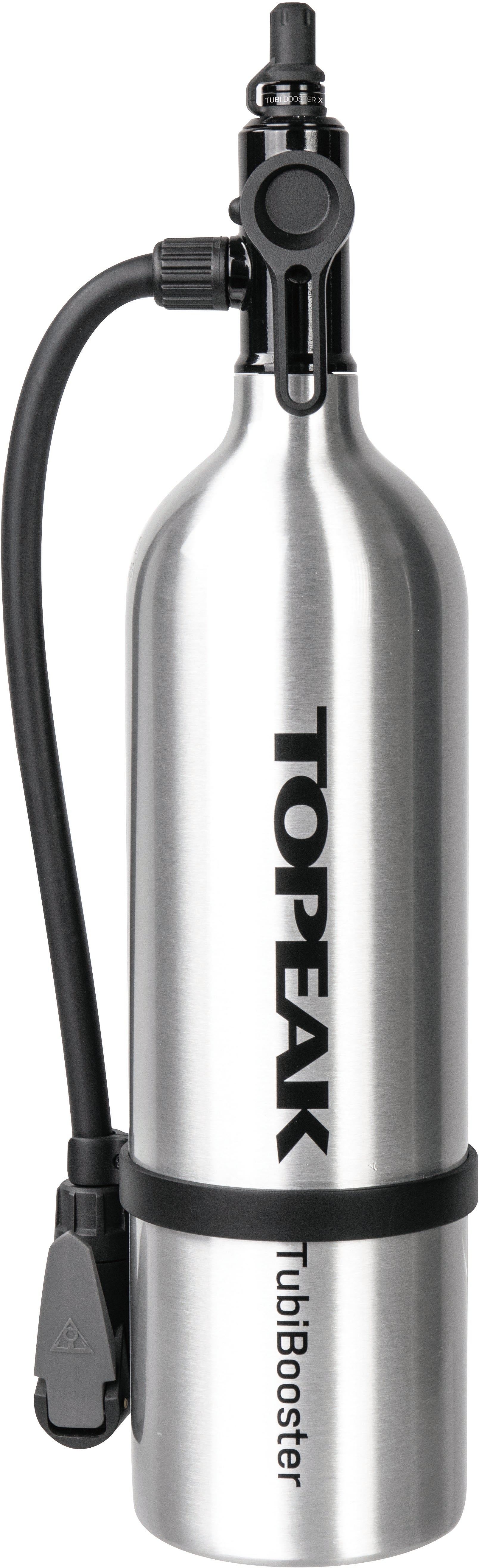 Topeak Tubibooster X Air Pump - High-Performance Bicycle Tire Inflator