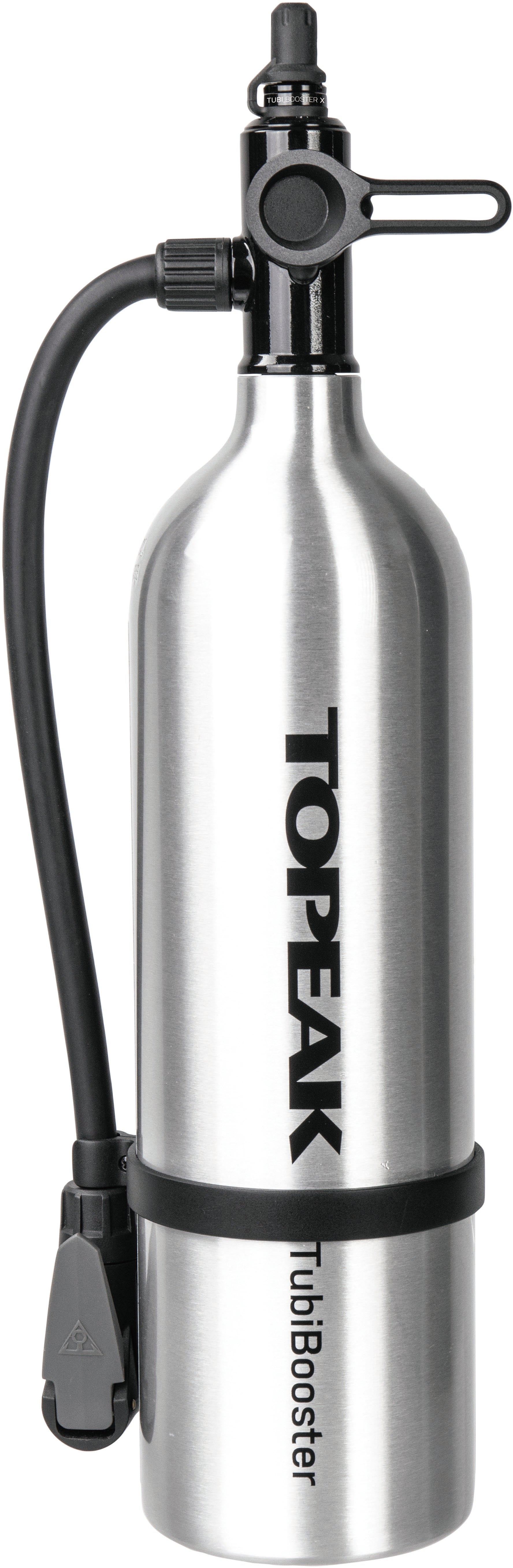 Topeak Tubibooster X Air Pump - High-Performance Bicycle Tire Inflator