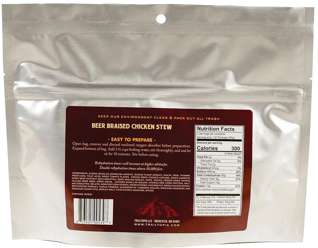 Beer Braised Chicken Stew