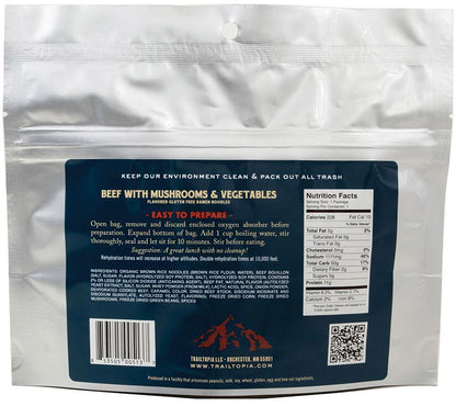 Beef With Veg Ramen Gf