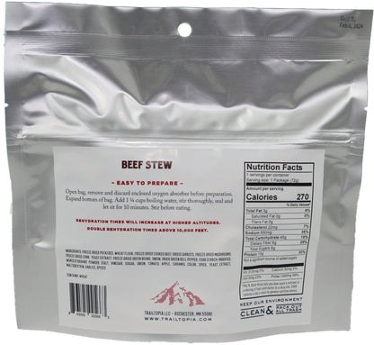 Beef Stroganoff Single Srv