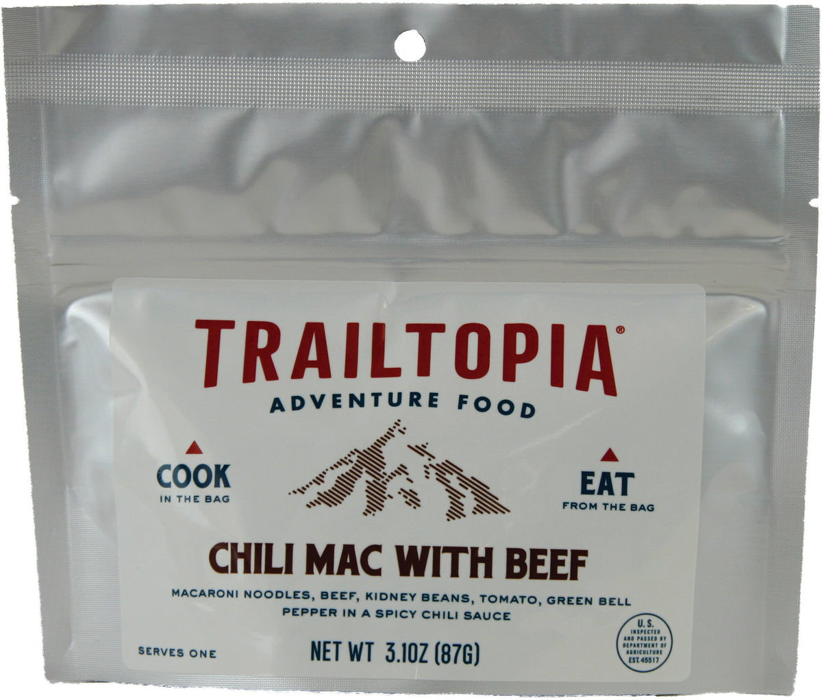 Chili Mac With Beef Single Srv