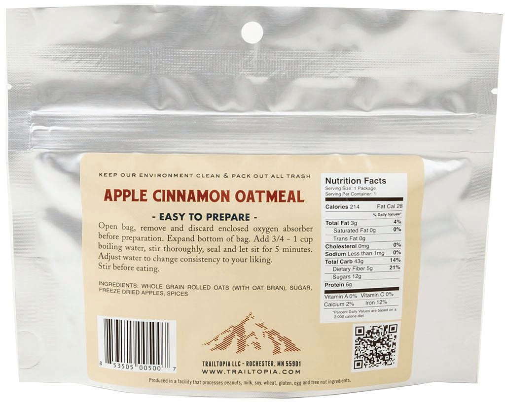 Apple Cinnamon Oatmeal