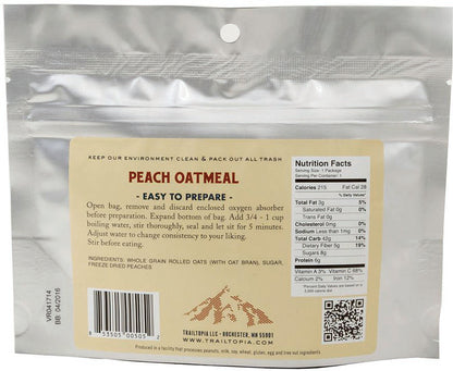 Peach Oatmeal