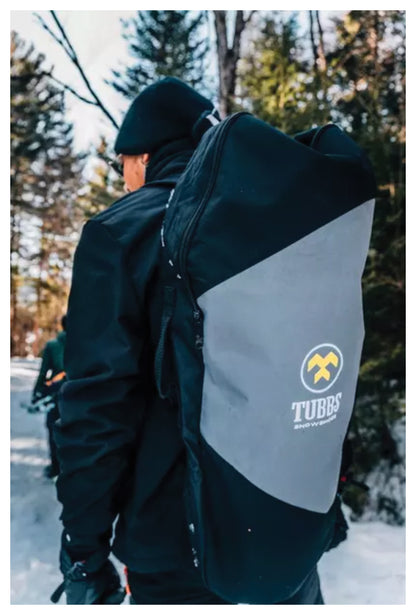 TUBBS Snowshoe Bag L Gray - Durable Storage and Transport for Your Snowshoes