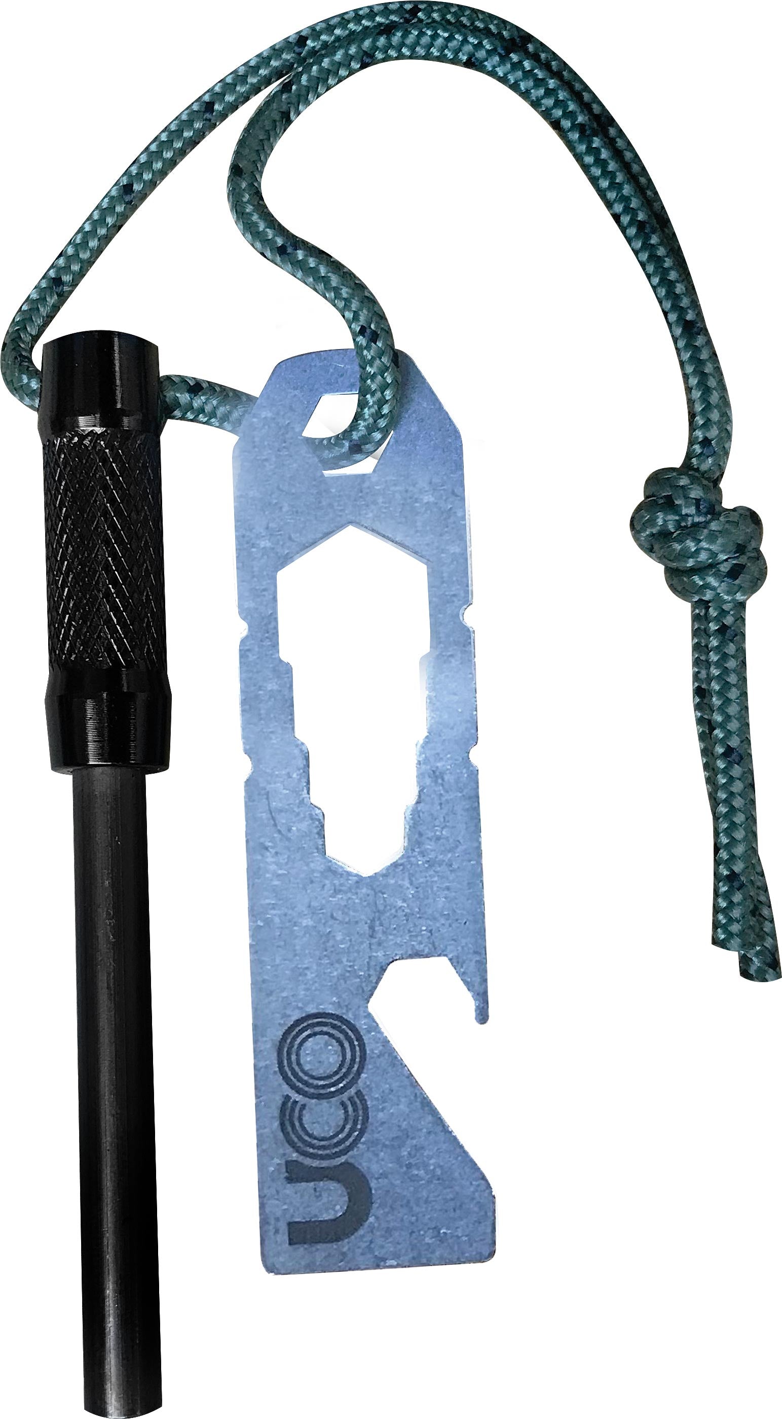 UCO Survival Firesteel Black - Emergency Fire Starting Tool
