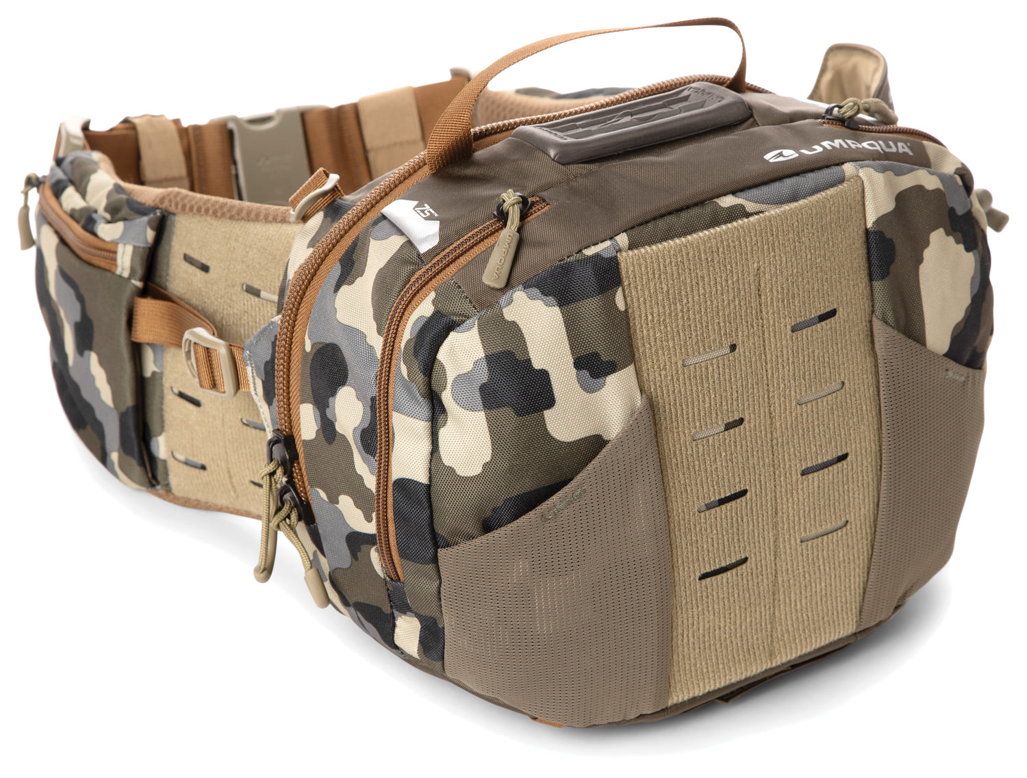 UMPQUA Zs2 Ledges 650 Waist Pack Camo for Outdoor Adventures