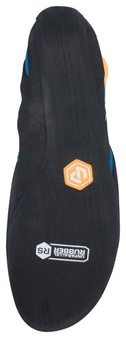 Unparallel Lyra Size 4.5 Blue/Orange - Performance Climbing Shoe