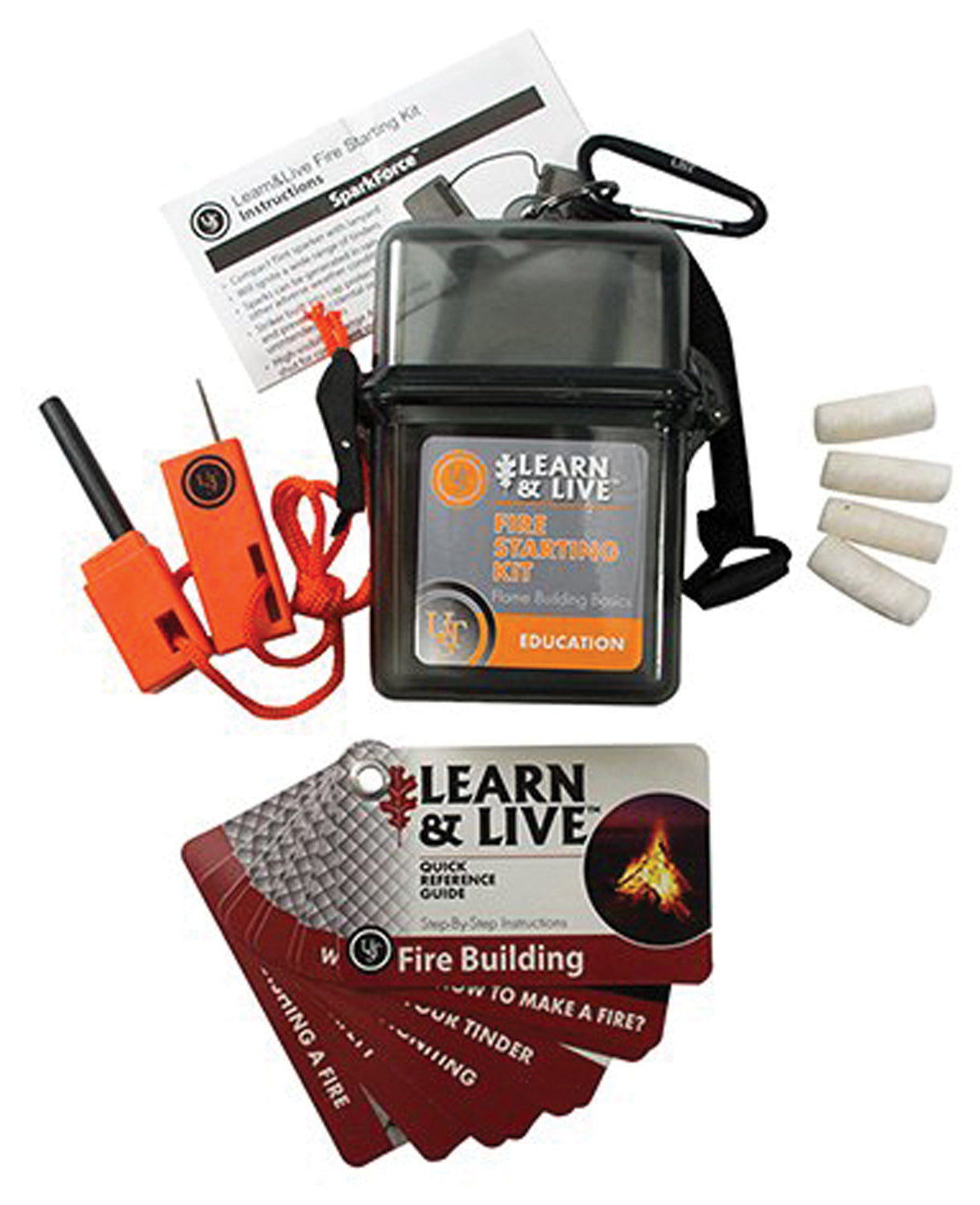 Learn&amp; Live Fire Starting Kt