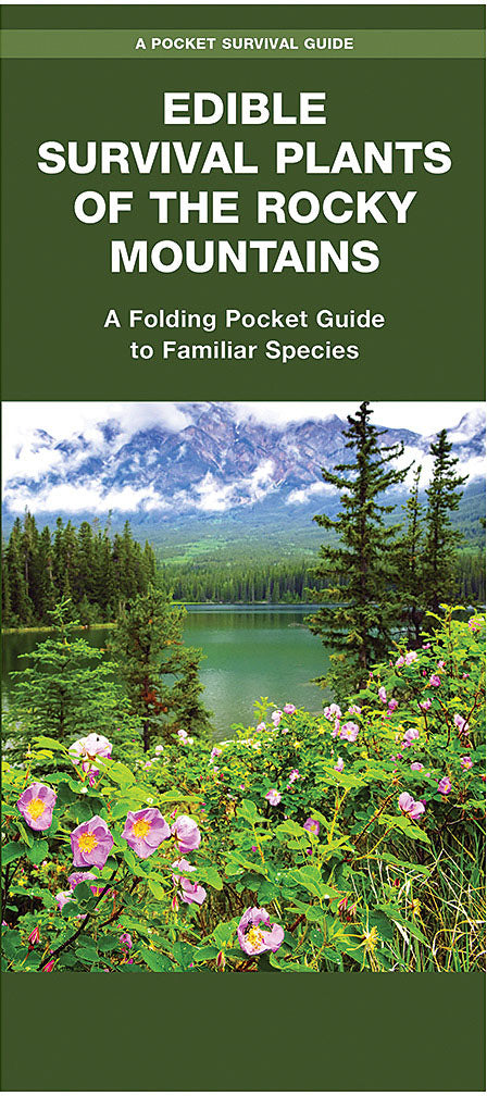 Waterford Press Edible Survival Plants Rocky M - Compact Guide for Foraging