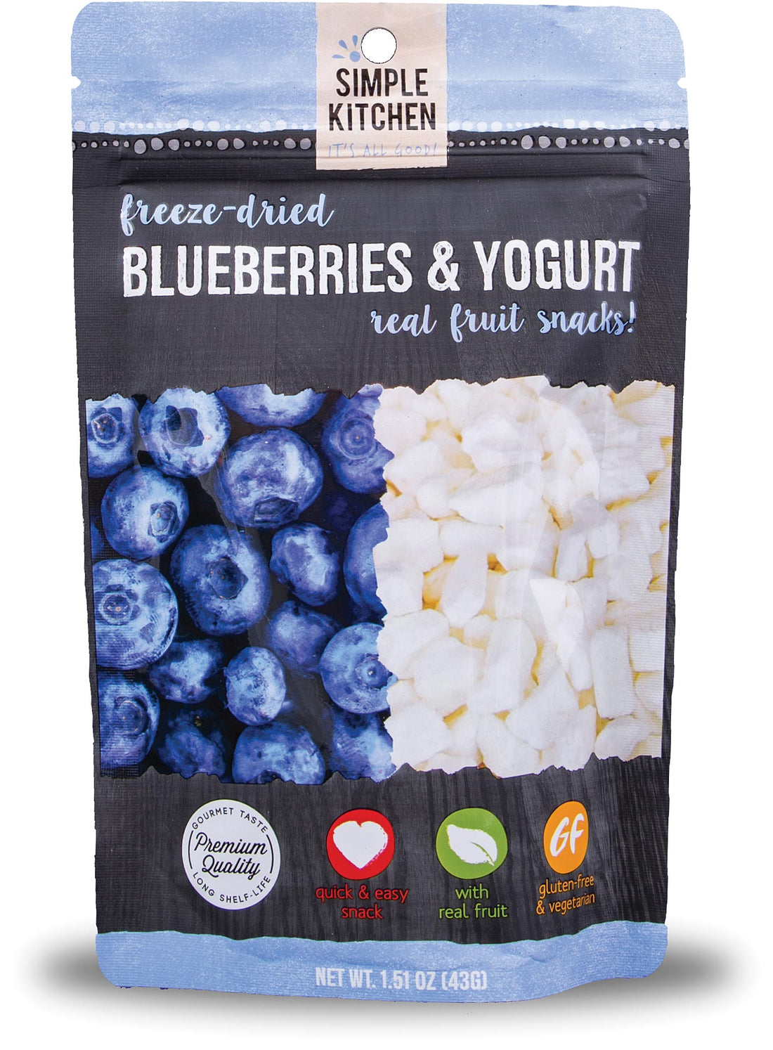 Simple Kitchen Bluberry Yogurt