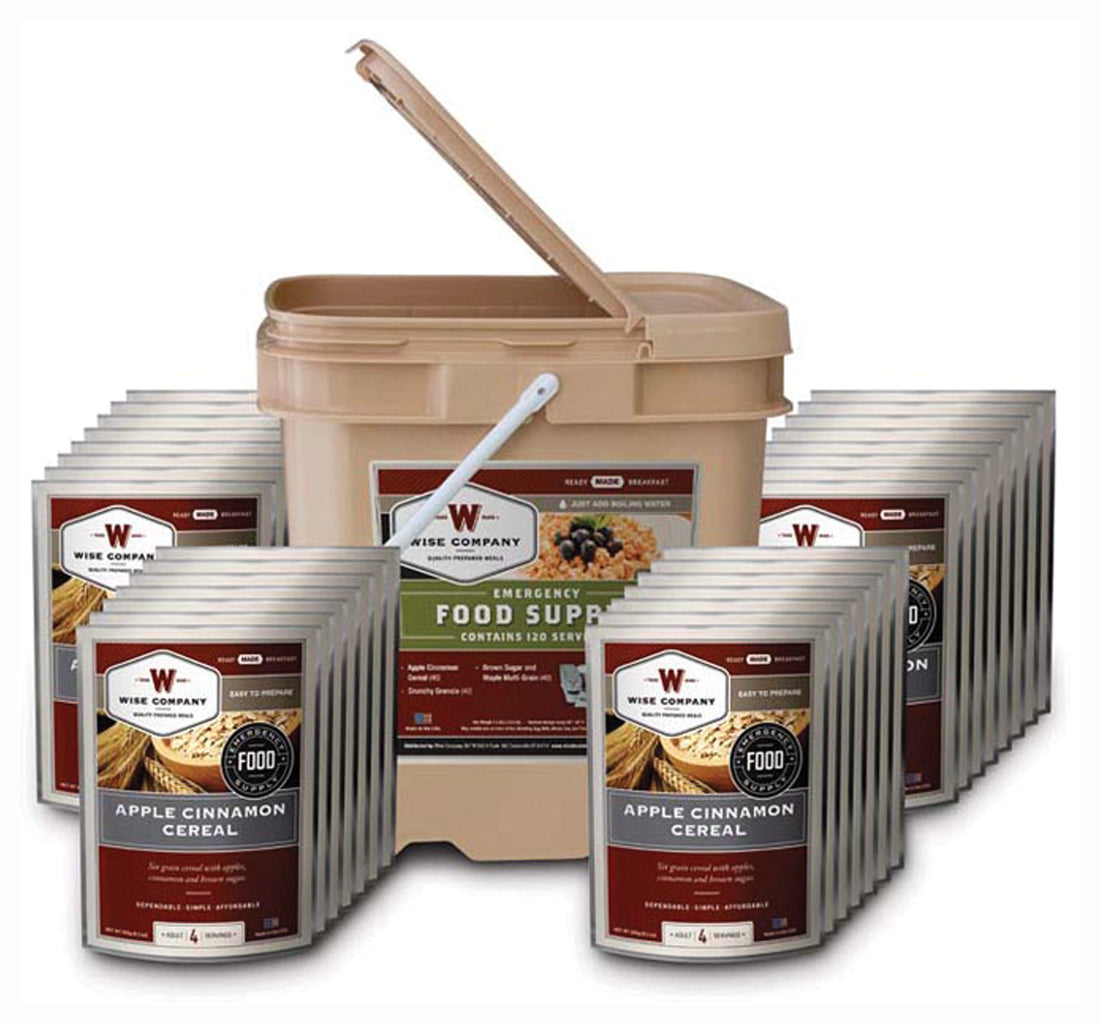 READYWISE Emergency Food 120 Breakfast Pack