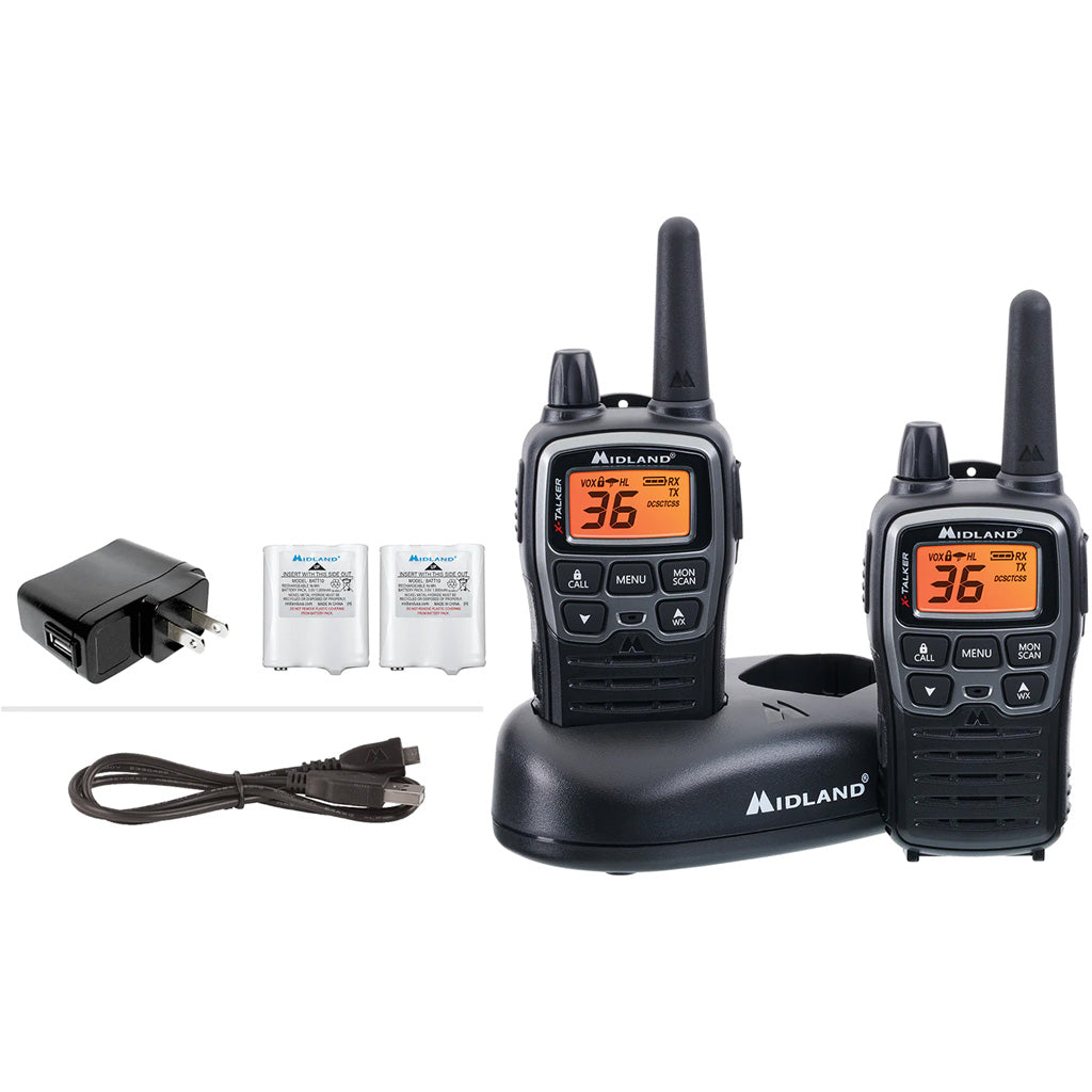 Midland X-Talker T71VP3 Two-Way Radio 2 pk.