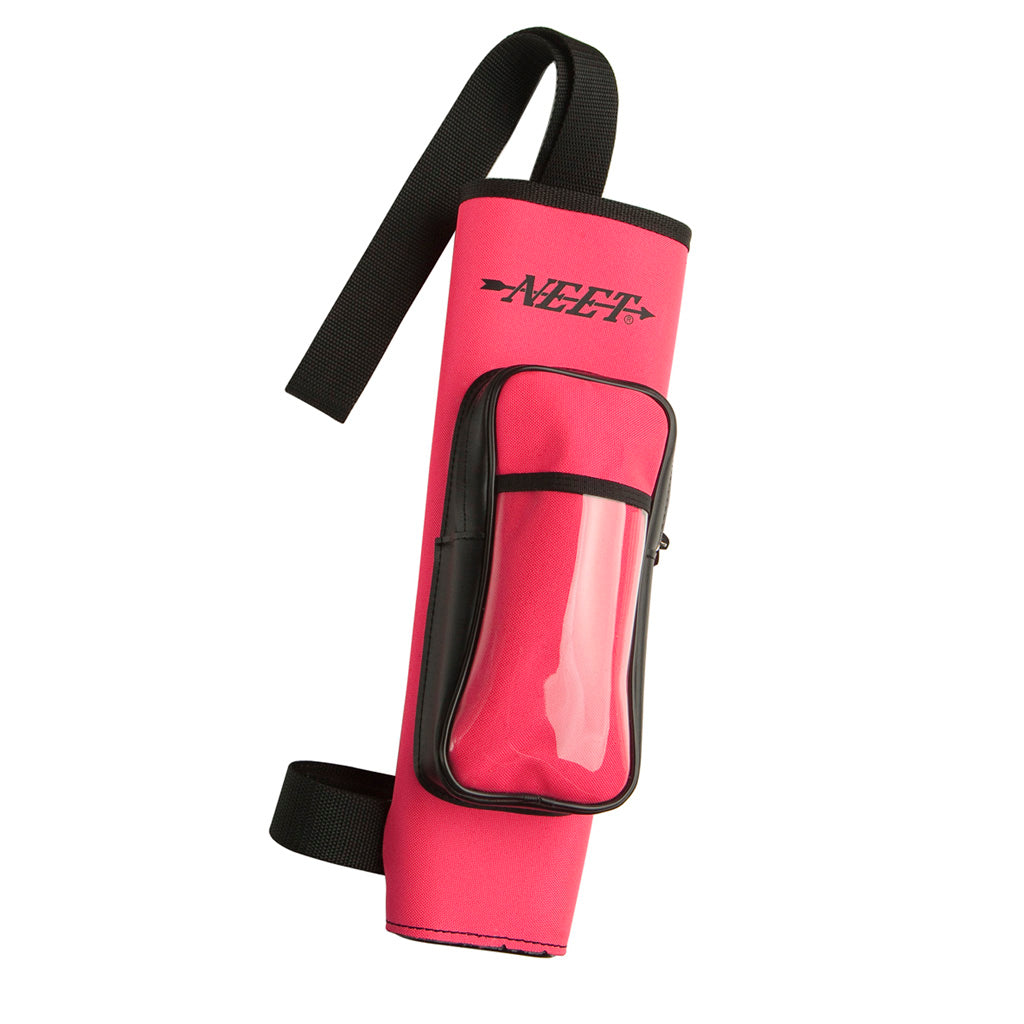 Neet NY-BQ-4 Youth Back Quiver in Neon Pink - Right Handed