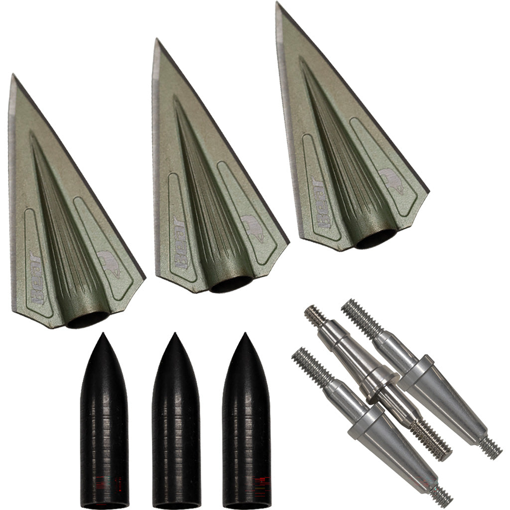 Bear Razor Head VWS Double Bevel Broadheads Kit 150-250 gr. - 3 Pack