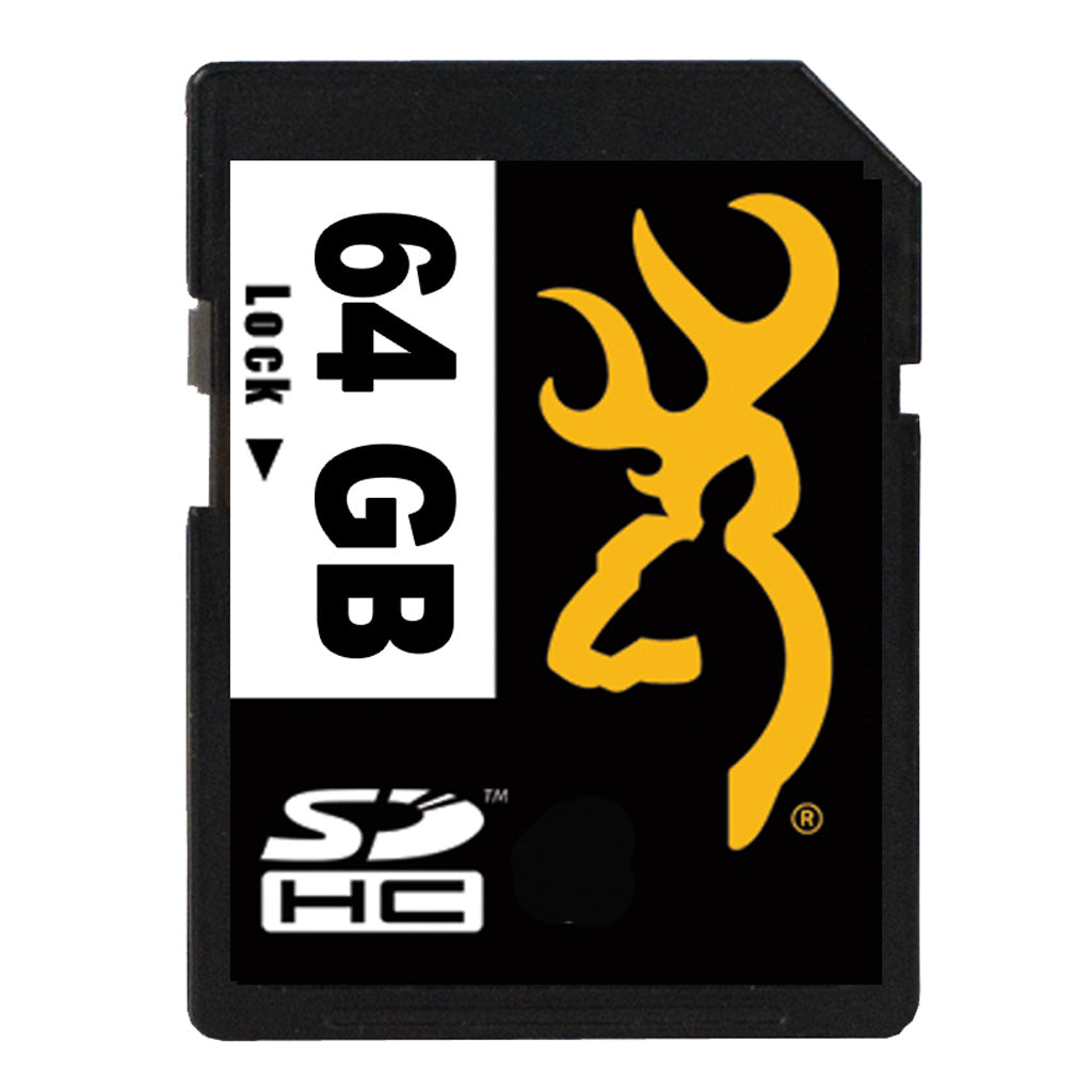 Browning Trail Camera SD Card 64 GB - Class 10 Performance