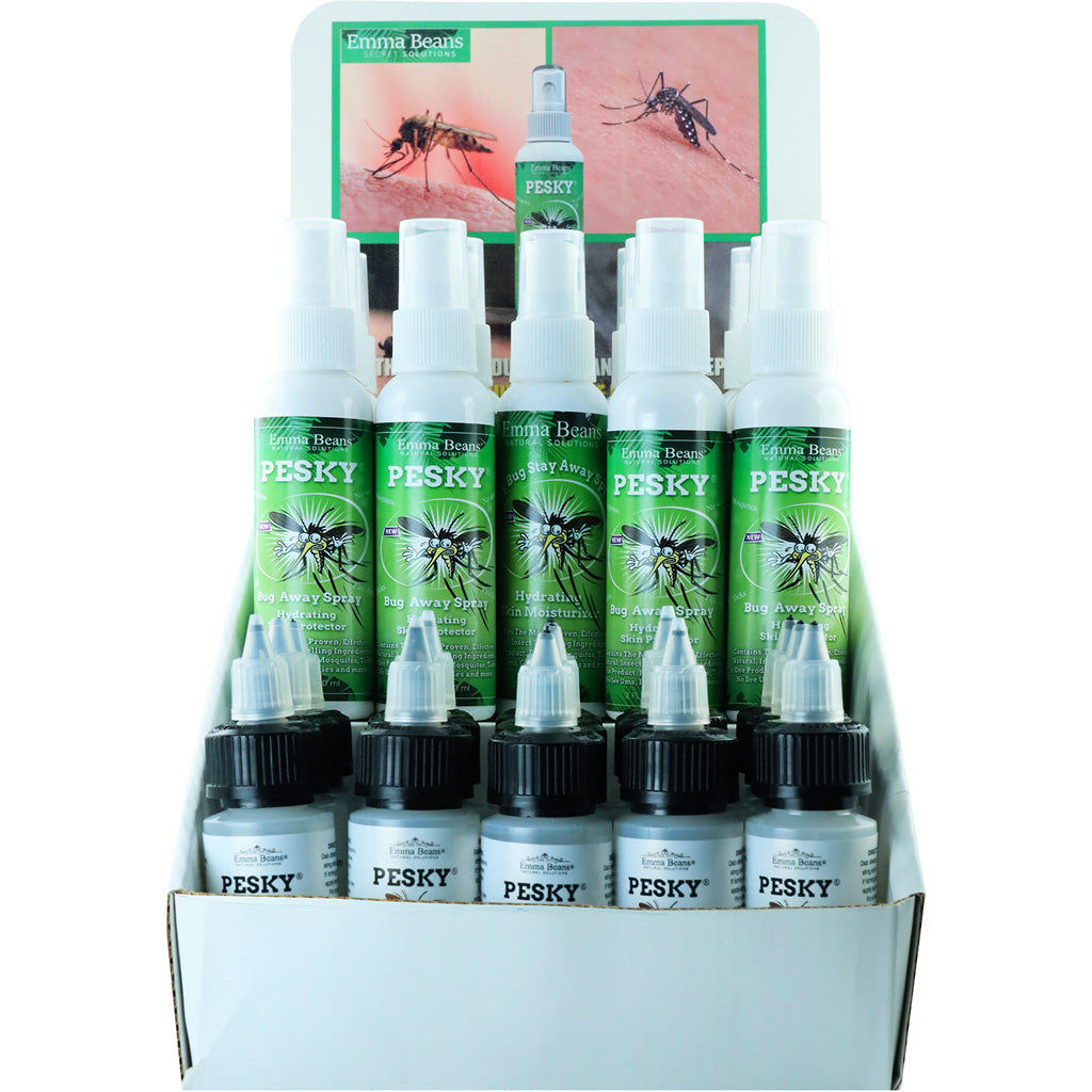 Pesky Bug Stay Away Spray Display 2 Tier - Part Number 1004783