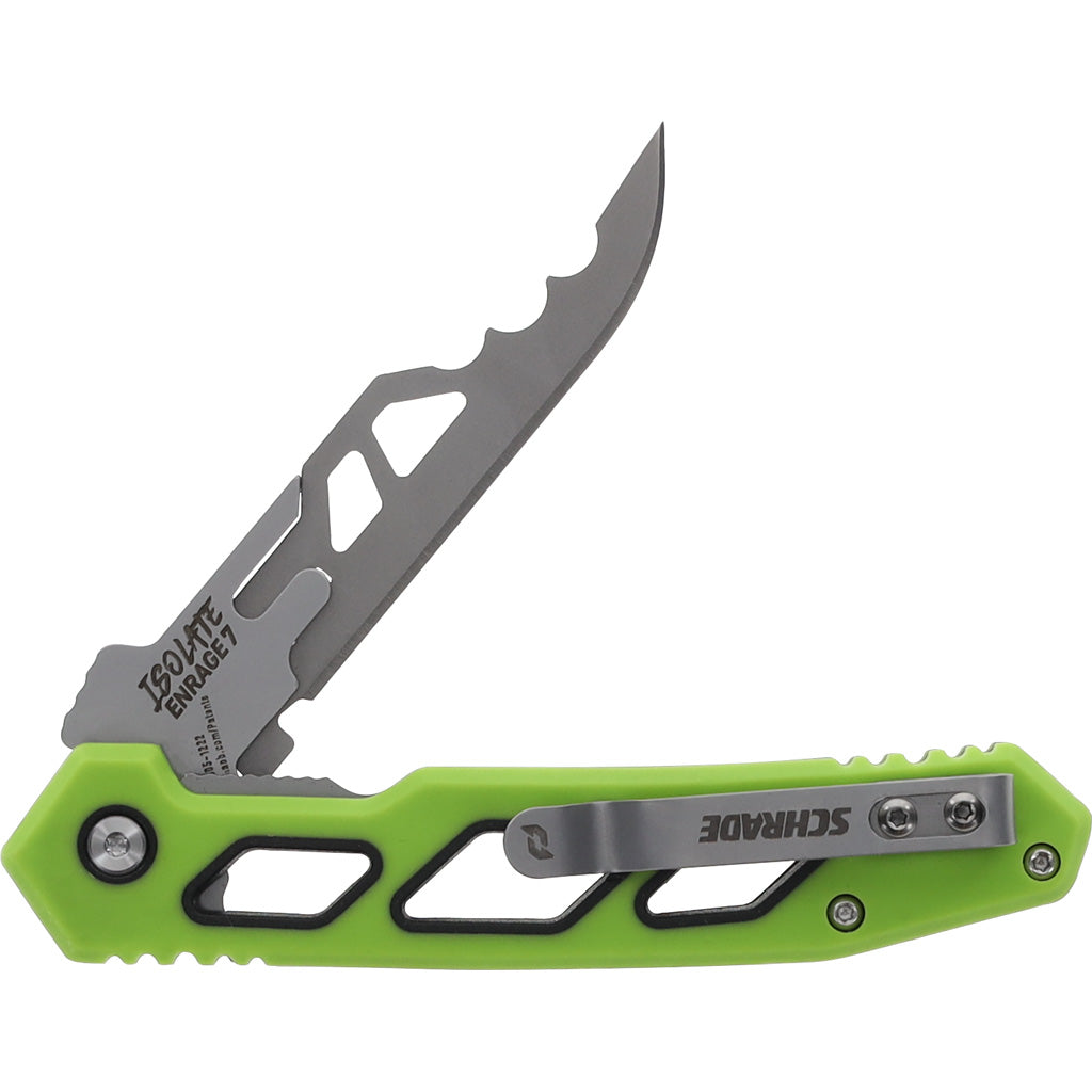 Rage Isolate Enrage 7 Knife - Premium Carbon Fiber Handle