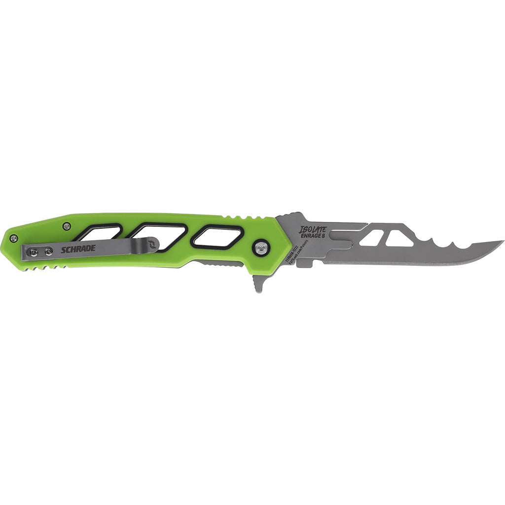Rage Isolate Enrage 8 Knife - Custom Replaceable Blade &amp; Carbon Fiber Handle