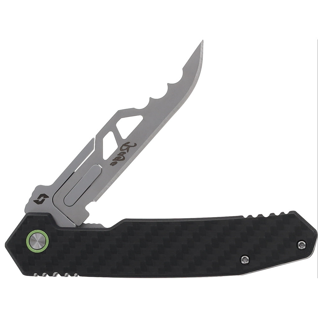 Rage Phantom Enrage 7 Knife - Custom Replaceable Blade, Premium Carbon Fiber Handle