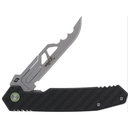 Rage Phantom Enrage 7 Knife - Custom Replaceable Blade, Premium Carbon Fiber Handle