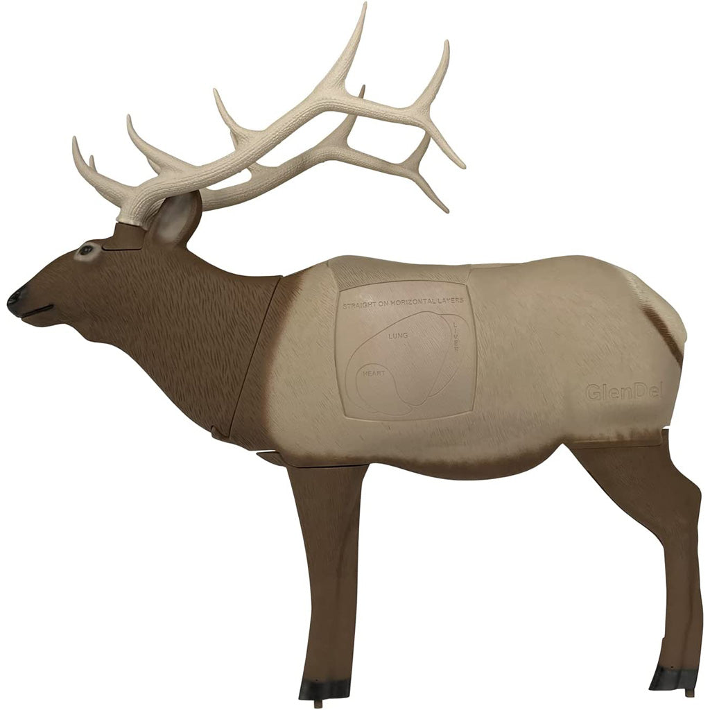 GlenDel 1/2 Size Elk Target - Durable &amp; Versatile Archery Target