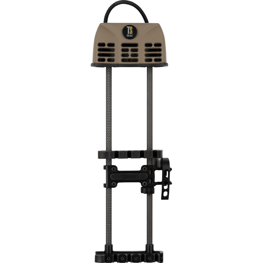 Tight Spot Rise Quiver Saddle Tan RH - Lightweight and Adjustable Bow Accessory