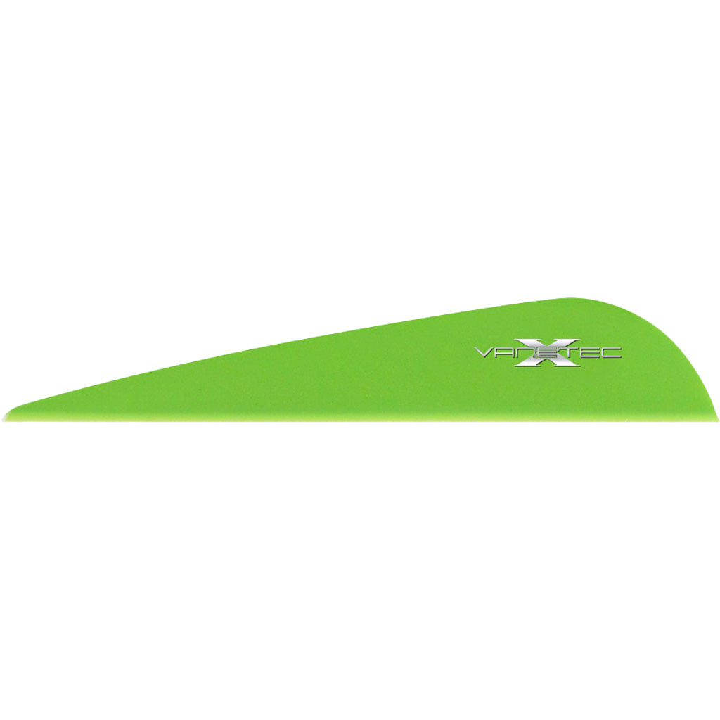 VaneTec V-Max Vanes Flo. Green 3" - 100 Pack