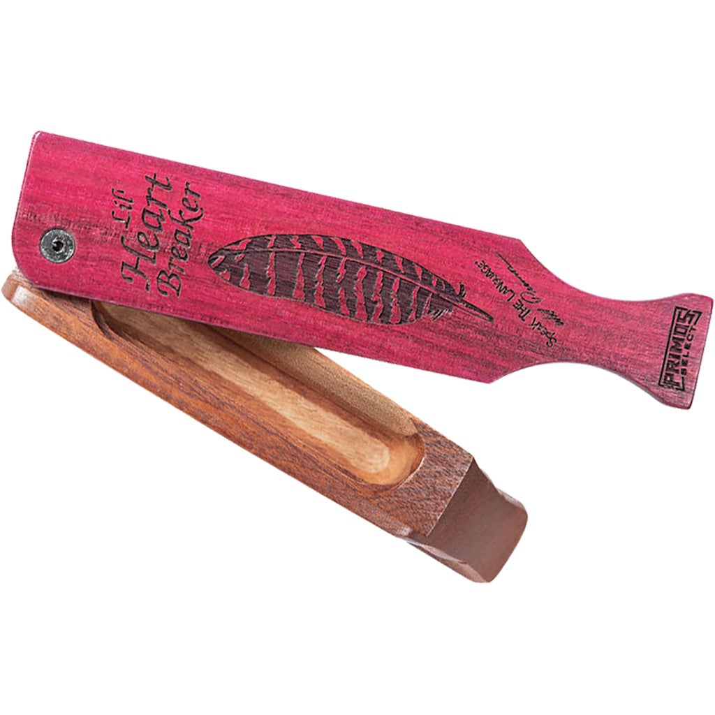 Primos Lil Heartbreaker Box Call - Premium One-Piece Mahogany Design
