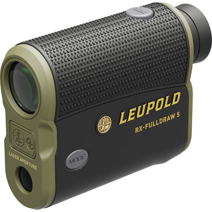 Leupold RX-FullDraw 5 Rangefinder with DNA Green - Enhanced Accuracy for Archers