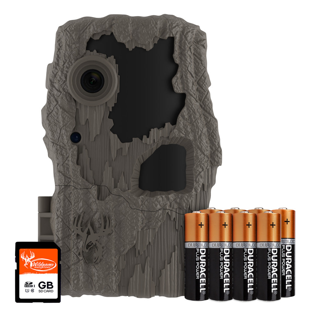 Wildgame Innovation Spark 2.0 Game Camera Combo - 18 MP Lightsout with Batteries and SD Card