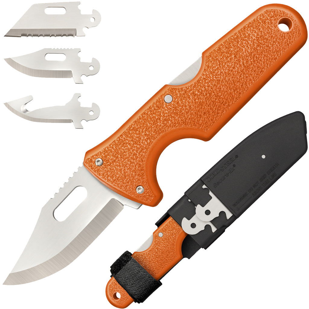 Cold Steel Click n Cut Hunter Knife 3 Blade - Perfect for Outdoor Adventures