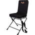 Muddy Outdoors Padded Swivel Chair Black - Compact and Comfortable