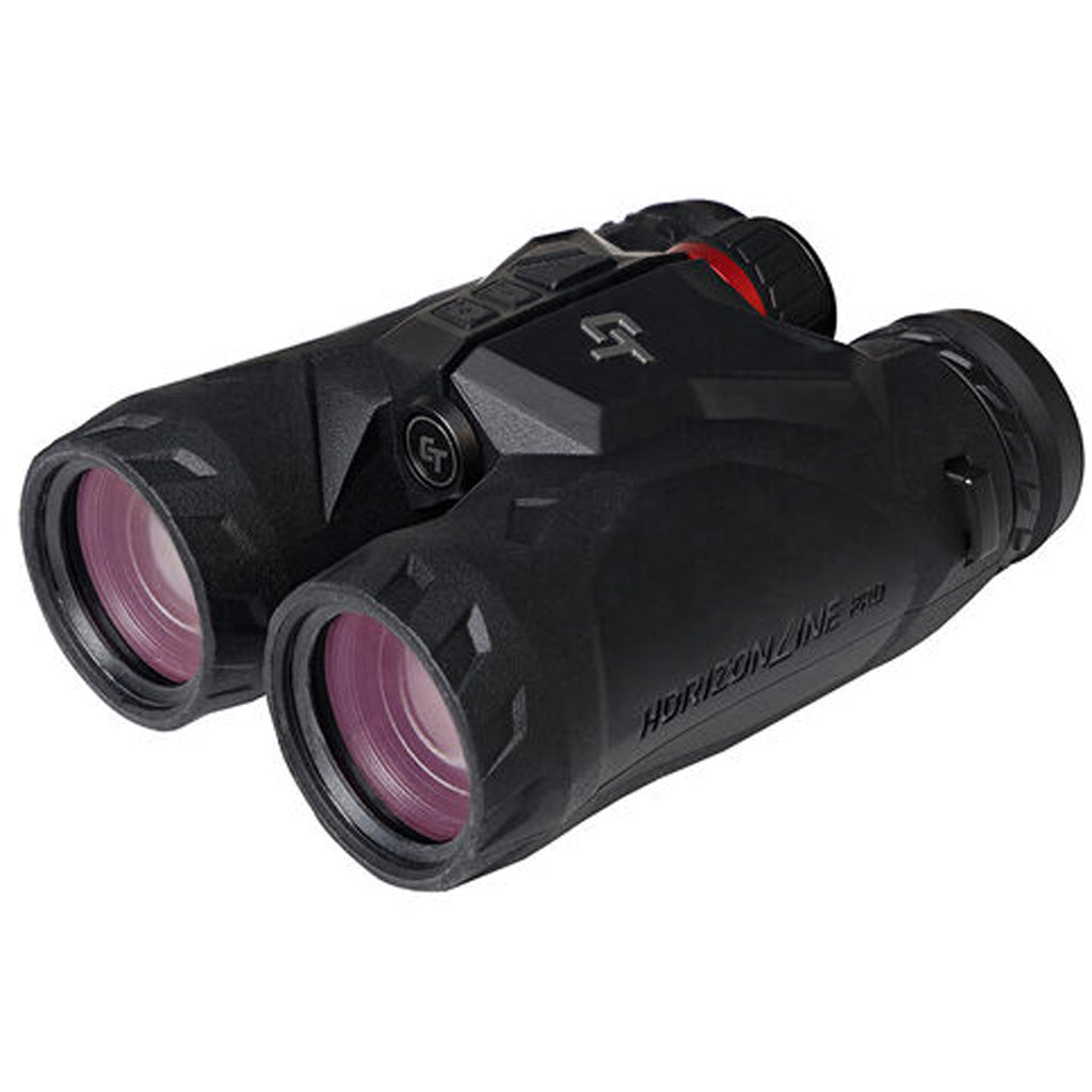 Crimson Trace Horizonline 2k Rangefinder Bino 10x42 Red TOLED Display