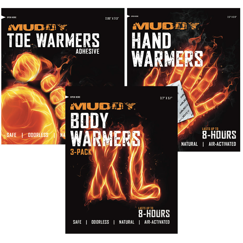 Muddy Warmer Bulk Pack Hand, Toe, XL Body 24 ct.