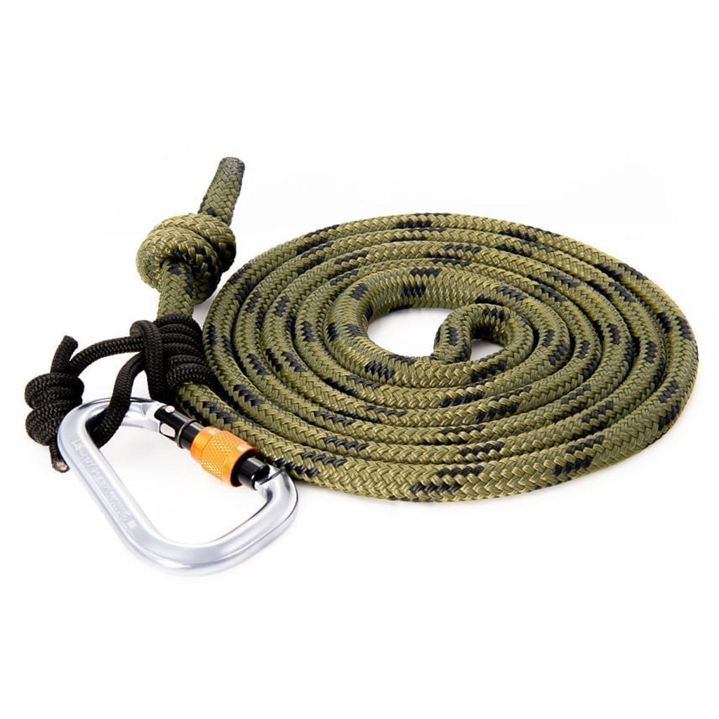 Tethrd Linemans Belt Kit with 11mm Rope and 2 Carabiners - Durable and Reliable