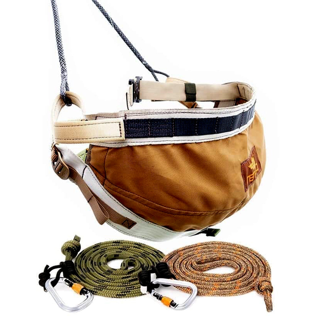 Tethrd Menace Saddle Kit X Large with 11mm Ropes and Carabiners