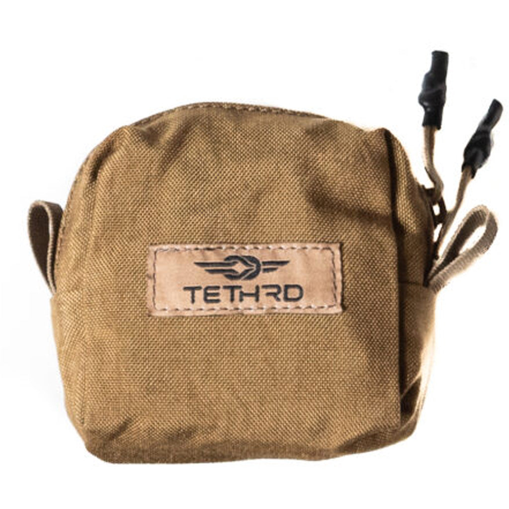 Tethrd Molle Pouch Small Coyote - Perfect for Outdoor Adventures