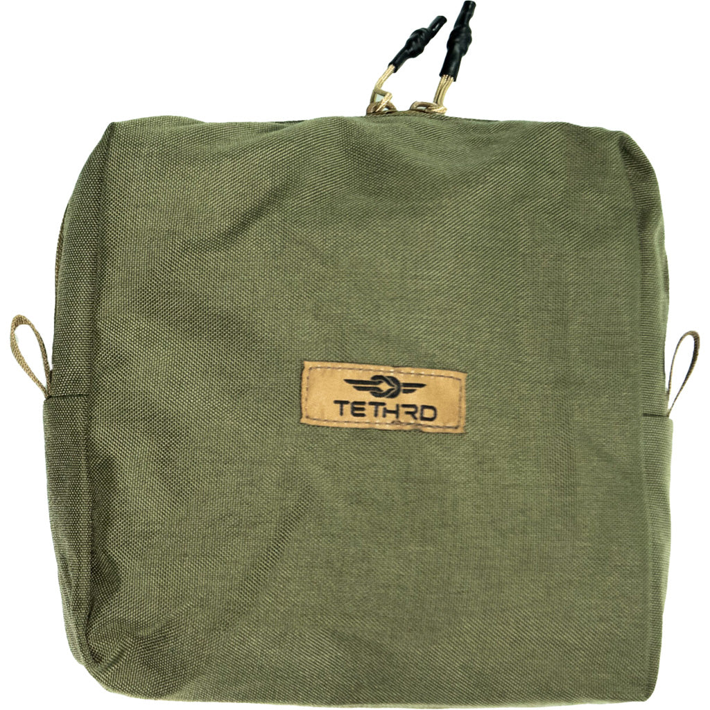 Tethrd Molle Pouch Medium Olive - Durable and Versatile Storage Solution