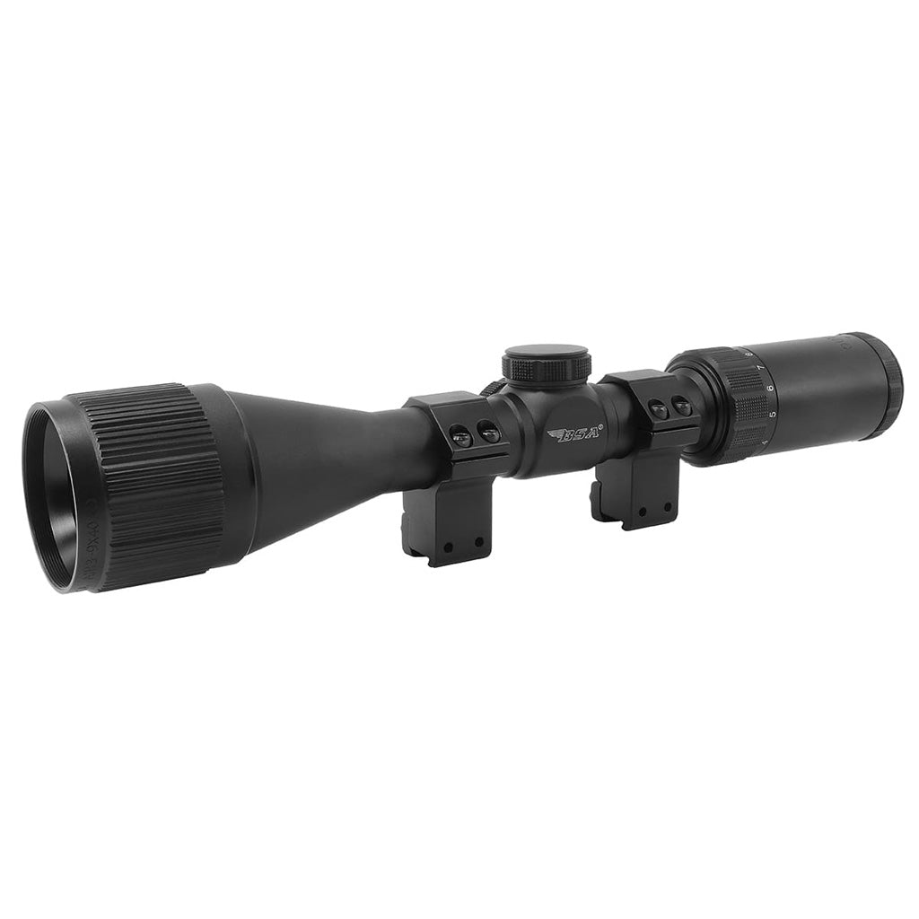 BSA Optics Outlook Air Rifle Scope 3-9x40mm Mil-Dot with Rings