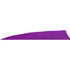 Gateway Shield Cut Feathers Kuru Purple 4 in. RW - 50 Pack