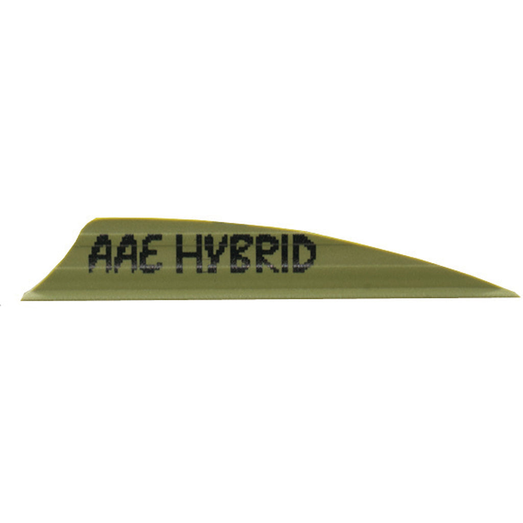 Arizona Archery Enterprises AAE Hybrid 1.85 Vanes OD Green - 100 Pack