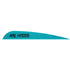 Arizona Archery Enterprises AAE Hybrid 40 Vanes Teal 3.8 in. 100 pk.