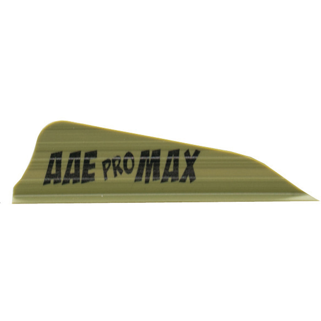 Arizona Archery Enterprises AAE Pro Max Vanes OD Green 1.7 in. - 100 Pack