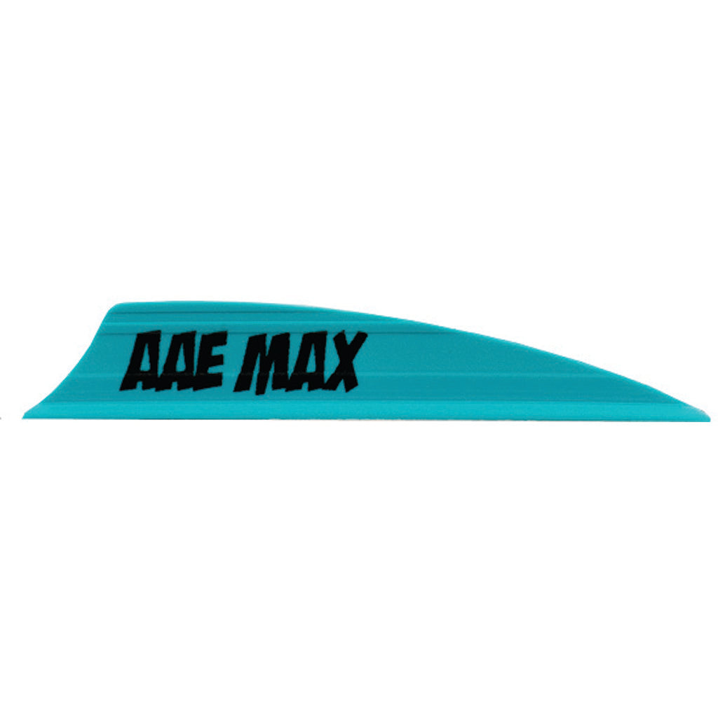 Arizona Archery Enterprises AAE Pro Max Vanes Teal 1.7" 100 Pack