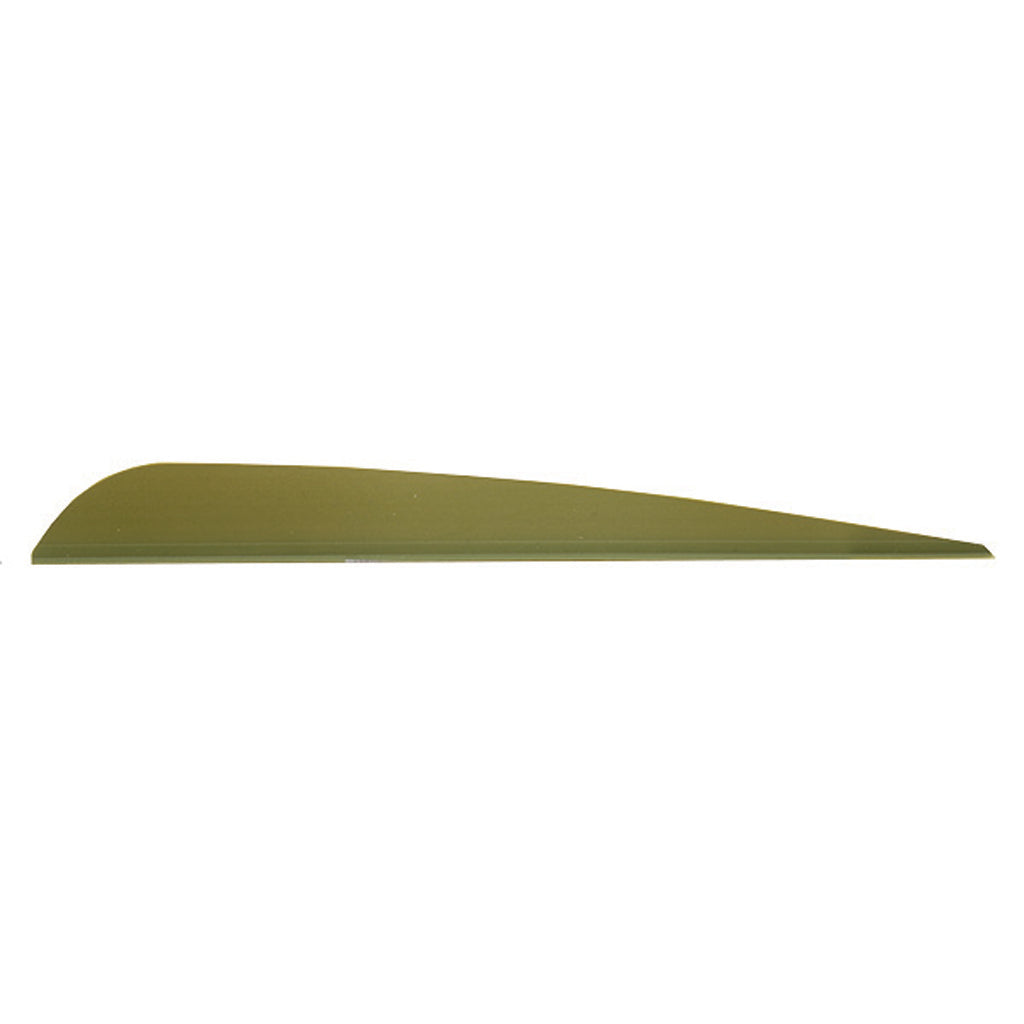 Arizona Archery Enterprises AAE Trad Vanes OD Green 4 in. 50 Pack