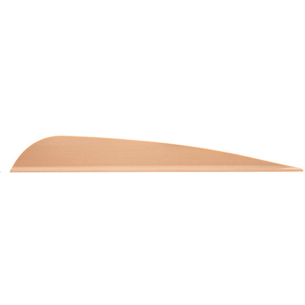 Arizona Archery Enterprises AAE Trad Vanes Sand 4 in. - 50 Pack